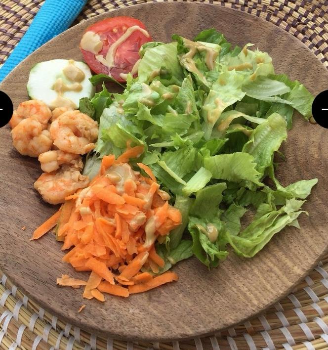 Salade de crevettes