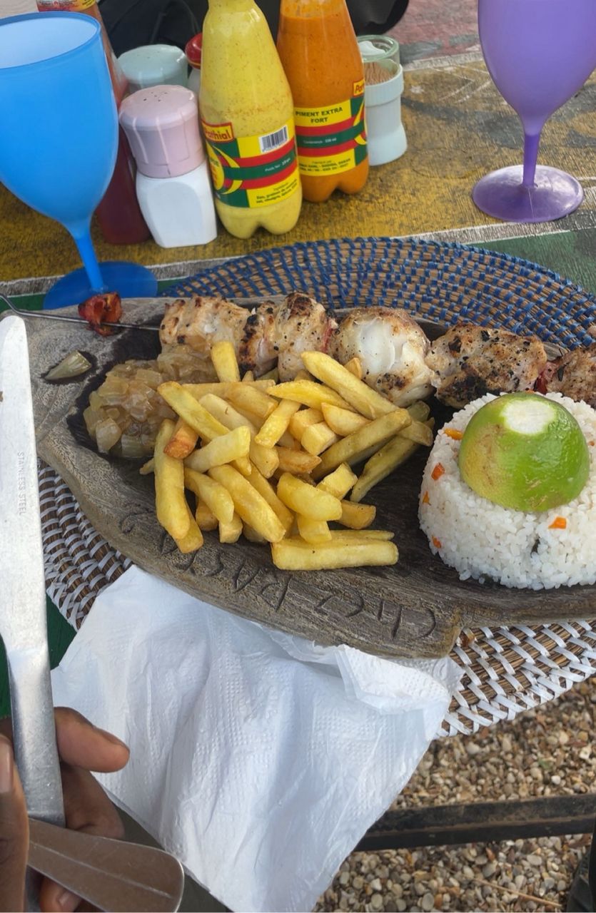 Brochettes de gambas